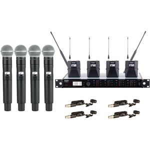 Shure ULX-D Quad Channel Wireless Microphone System