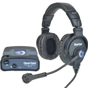 Clear-Com Encore Beltpack with Double Muff Headset