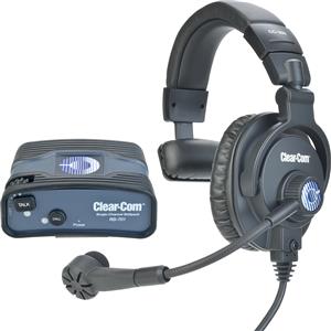 Clear-Com Encore Beltpack with Single Muff Headset